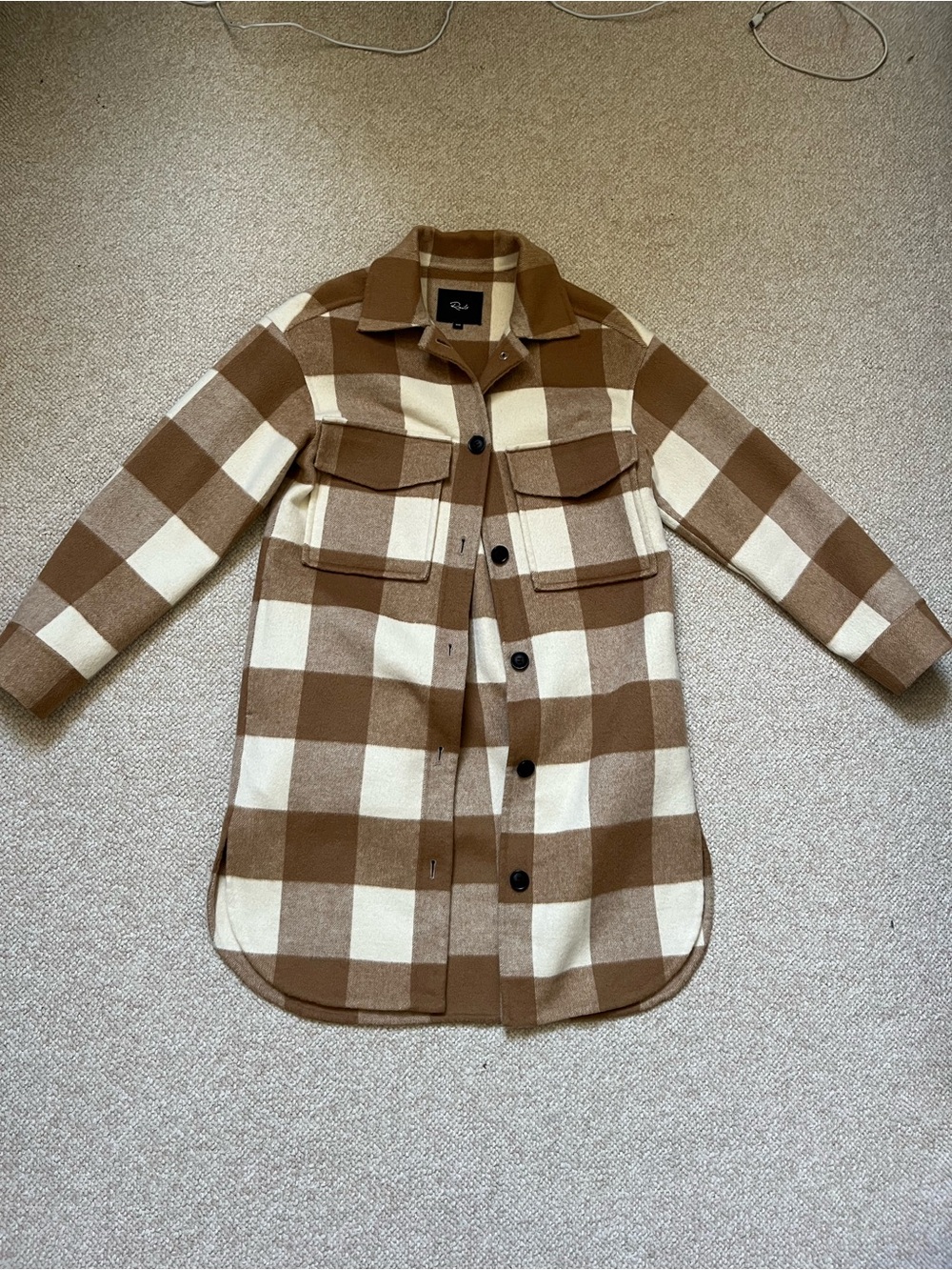 Rails jaro check shirt jacket